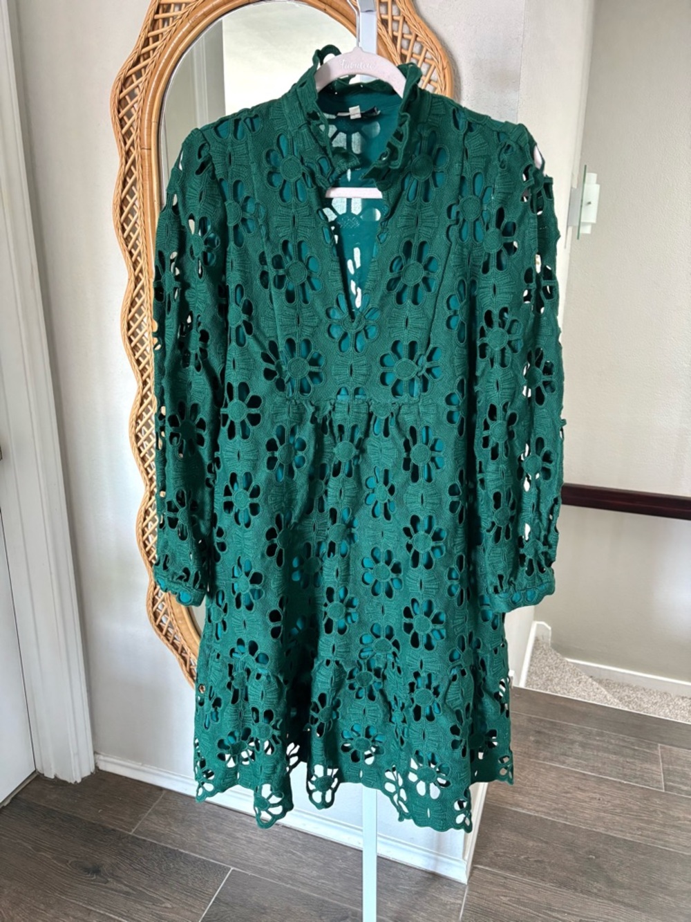 Tuckernuck / Green Lace Palmerston Dress - Picture 5 of 9